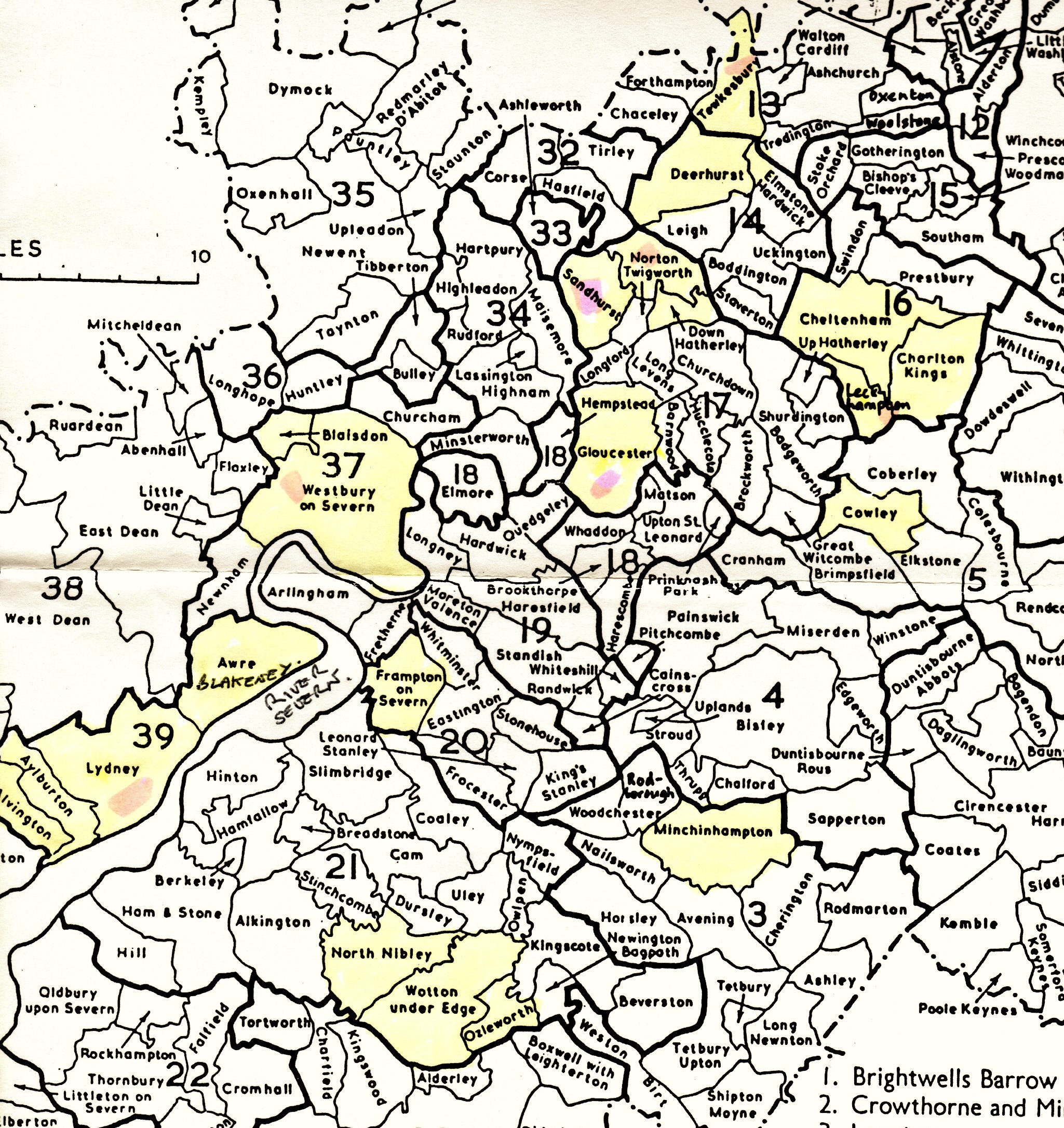 Parishes Of Gloucestershire 3   Copy